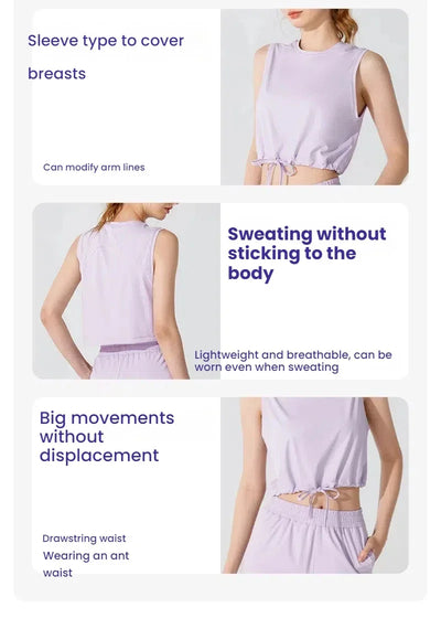 Women's Workout Vest Fitness T-Shirt  Activewear