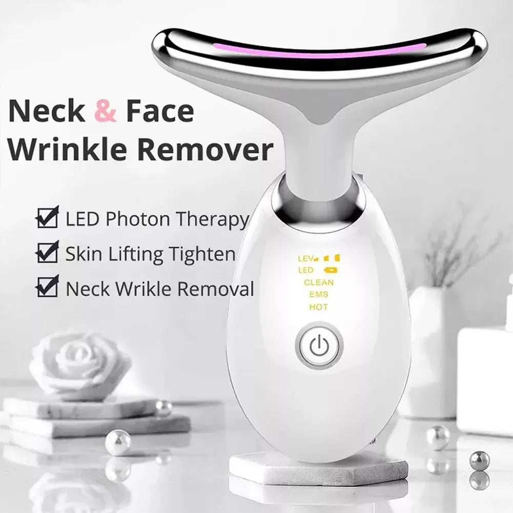 Anti Wrinkle Facial Massager Neck Face Beauty Device Skin Tighten Facial Lift Device Reduce Double Chin Skin Care Tool
