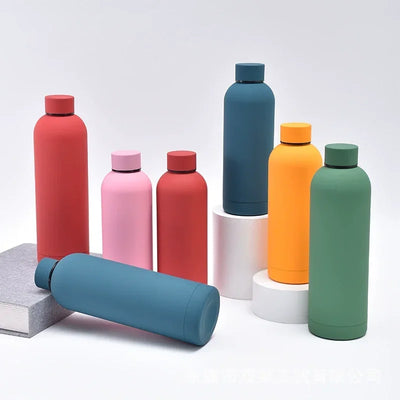 Personalized Stainless Steel Drinkware - 500ml Wine Tumbler with Lid - Custom Bridesmaid Gift - Wedding Party Favors - Insulated