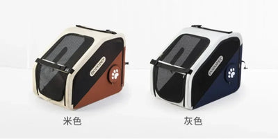 Pet Carriers Car Cage Portable Breathable Dogs Going Out Travel Foldable Kennel Pet Supplies Cages Accessories Transportin Perro