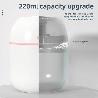 Car Diffuser Humidifier Auto Air Purifier Air Freshener with Colorful Atmosphere Lamp For Car Aromatherapy Diffuser Fresh