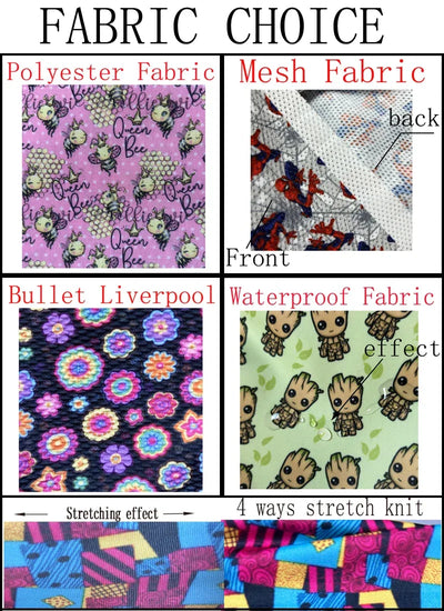 Cartoon Kuromi printed polyester cotton Fabric Clothes Patchwork Quilting DIY pet cloth bag fabric F4158