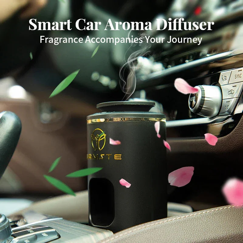 Car Aroma Diffuser Covers 50m³ Essential Oil Diffuser Low Noise Air Freshener Purifier Aroma for Home Appliance Small Places