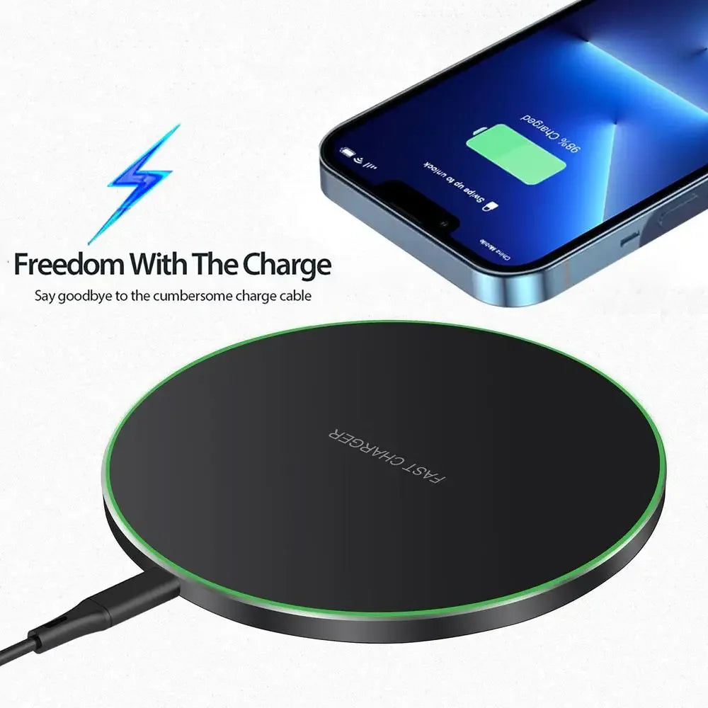 Wireless Charger 15W 30W 50W Fast Wireless Charger Fast Charger Pad Wireless Charging Station Charger Fast Charging Dock Station