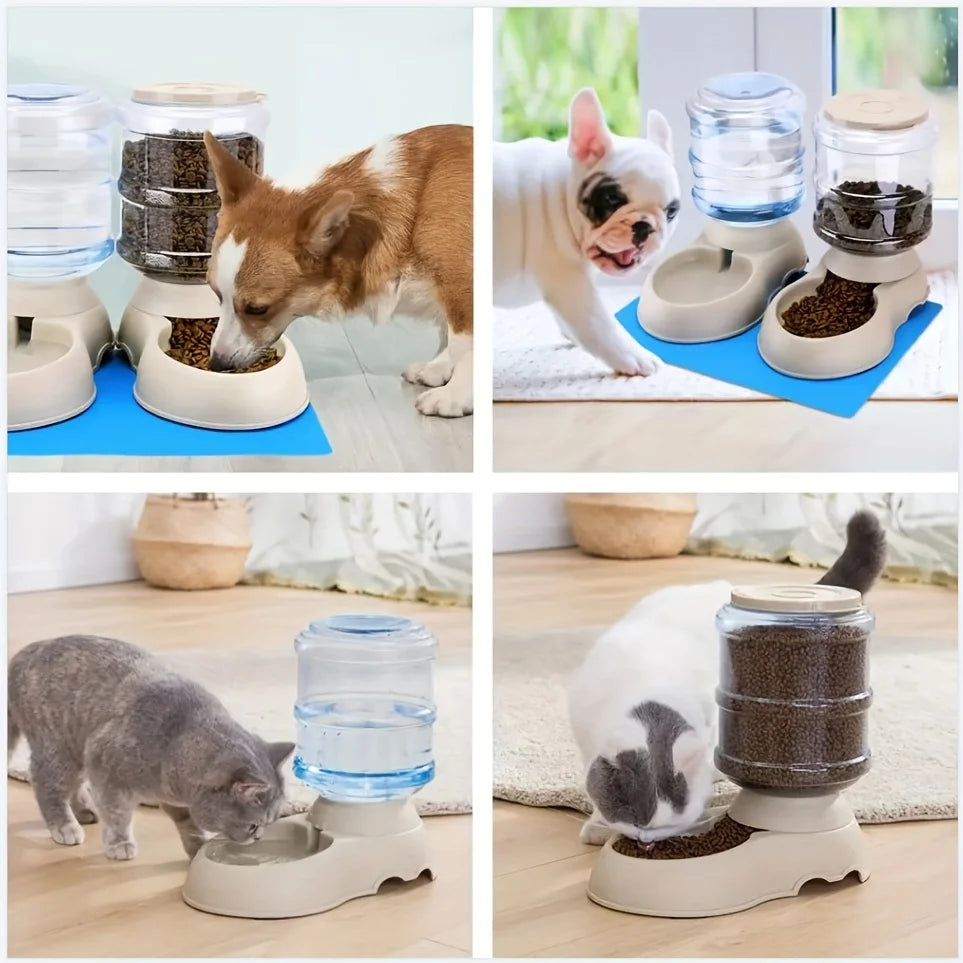 Pet dog and cat water feeding and feeder  can be large capacity automatic water storage water feeder  and feeder