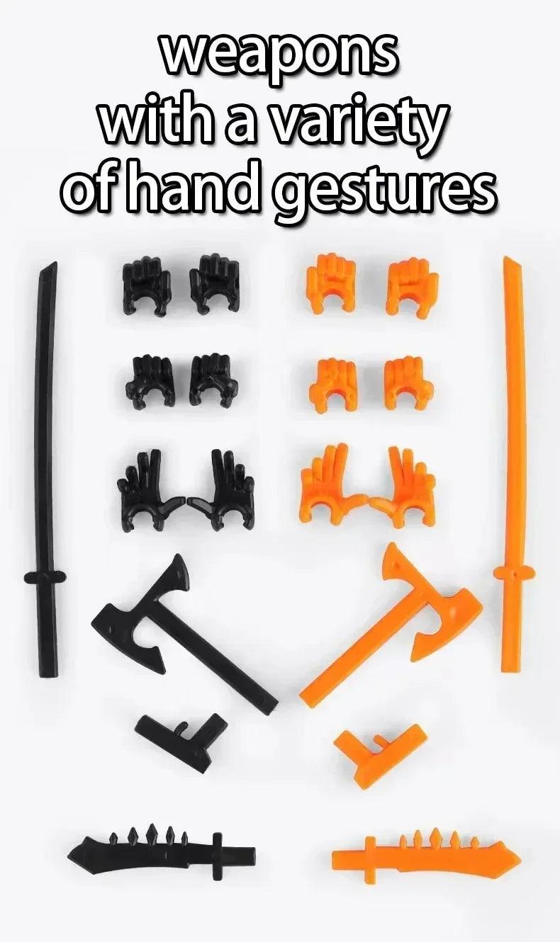 Multi-jointed movable shapeshift robot 2.0 3d printed mannequin dummy 13 action figures toys kids adults