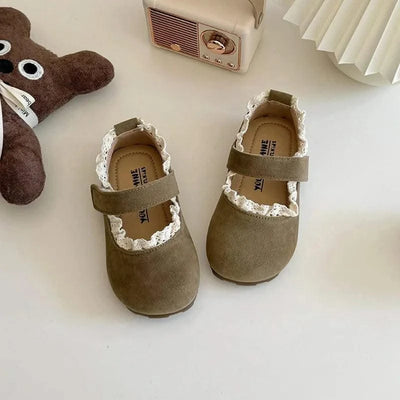 Shallow Soft Sole Non Slip Children Flats Shoes | Spring Autumn | Kids Princess Lightweight Toddler casual Shoes