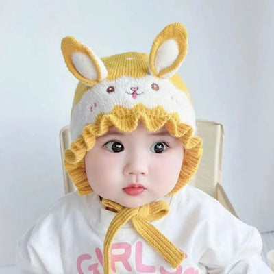 Cosy Bonnet Rabbit Baby Hat With Ears  |Winter | New-born, Boys, Girls,  Infant, Toddler Cap |Beanies Soft Ear Protection