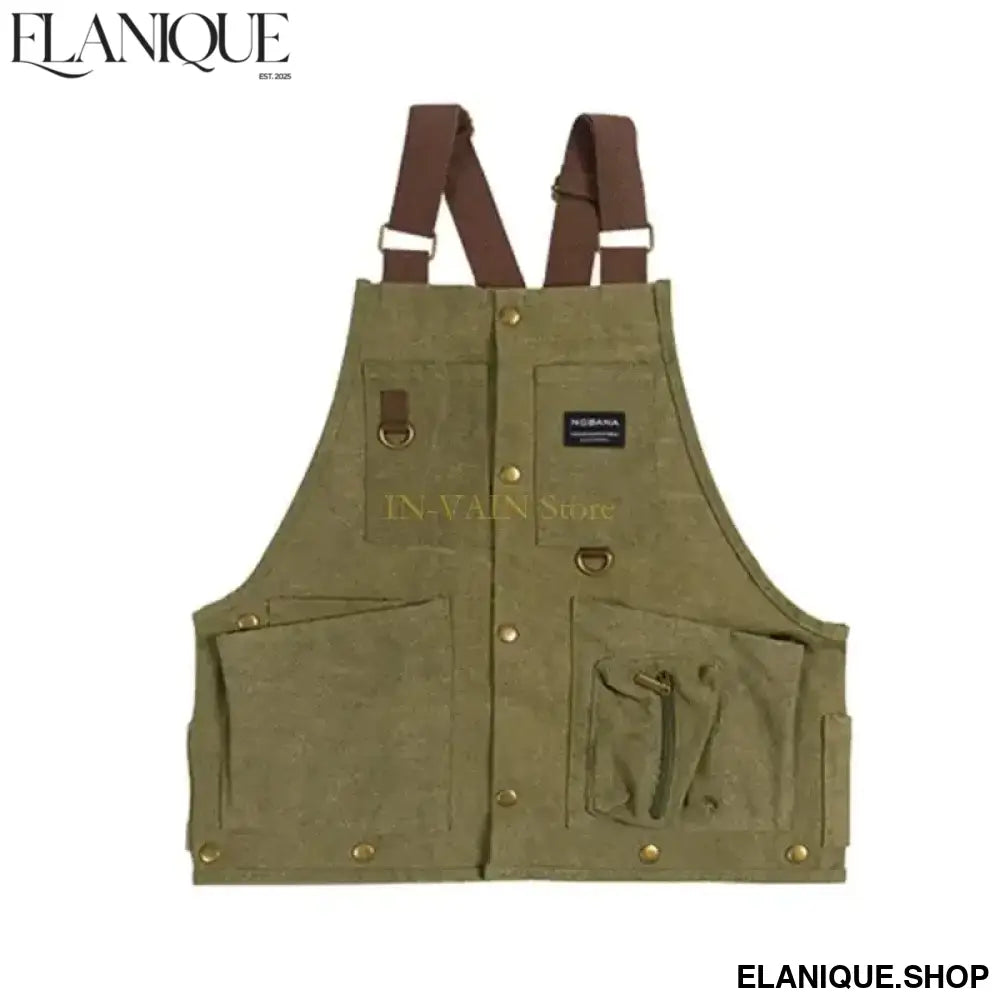 Outdoor BBQ & Fishing Vest – Multifunctional Camping Apron for Men & Women