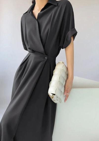 Vintage Dresses for Women Luxury Designer Long Woman Evening Dress 2024 Integrated Maxi Green Party Fashion Trend Casual Black