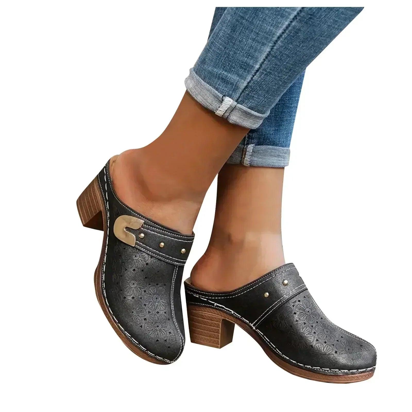 Knee high platform boots for women chunky heel bohemian and comfortable ladies shoes with sexy size 12