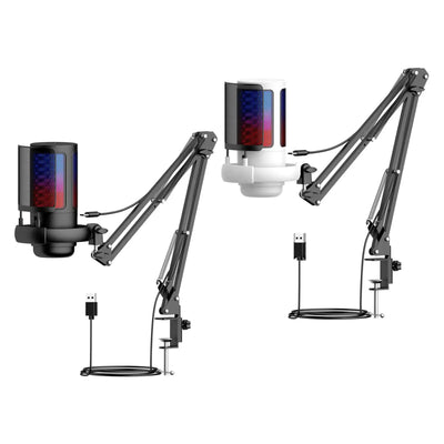 USB Gaming Microphone Professional with Arm for Twitch Chatting Podcast