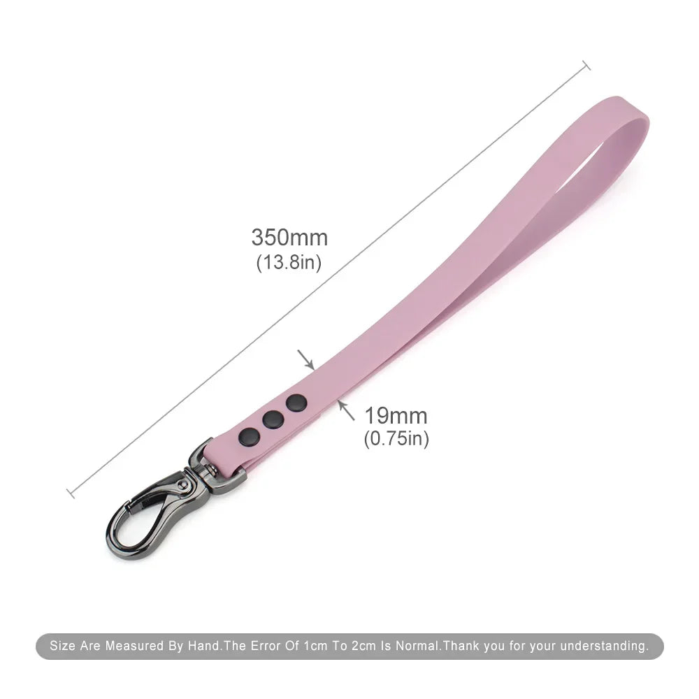 35cm Short Pet Leashes PVC Dog Leash Waterproof Training Cat Dog Walking Rope