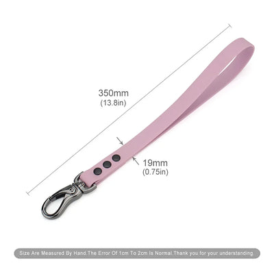 35cm Short Pet Leashes PVC Dog Leash Waterproof Training Cat Dog Walking Rope