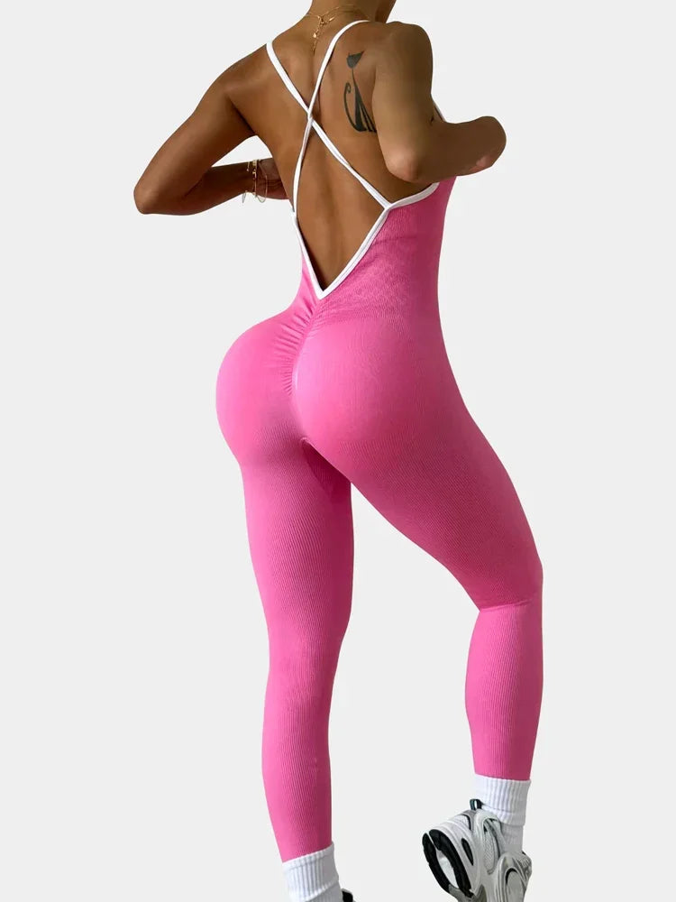 Seamless Yoga Jumpsuit Women