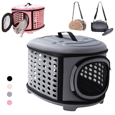 Cat Puppy Carrier Backpack Fashion Breathable 4 Colors Pet Single Shoulder Bags for Cats Small Dogs Outdoor Traveling Supplies