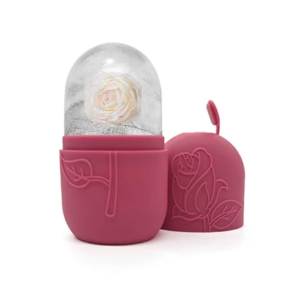 Reusable Ice Roller For Face And Eye Facial Beauty Ice Roller Skin Care Tools Ice Facial Cube Silicone Ice Mold Beauty Cooling