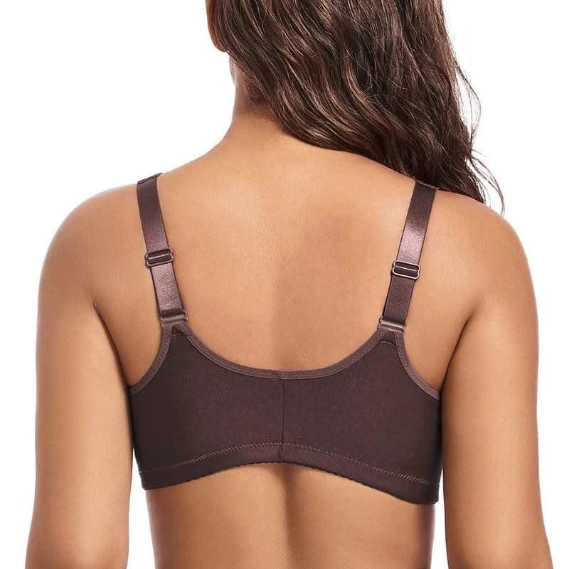 Front Closure Minimizer Bra for Women