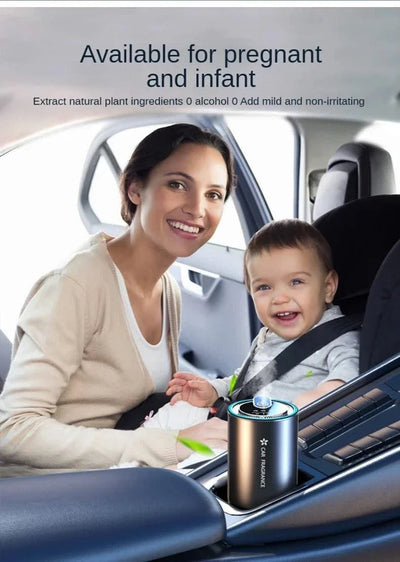 Car Perfume Air Freshener Essential Oil Fragrance Diffuser Smell Distributor USB Rechargeable Aromatherapy Scent Air Refresher