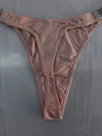 2025 New Women'S Underwear, Smooth Low-Waisted Sexy Women'S Thong, Attractive, Breathable, Shiny, Sexy And Comfortable In One