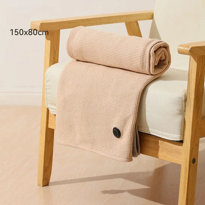 Electric Blanket Heated Shawl USB Warming Blanket Portable Washable Graphene Heating Blanket for Winter