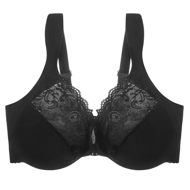Front Closure Minimizer Bra for Women