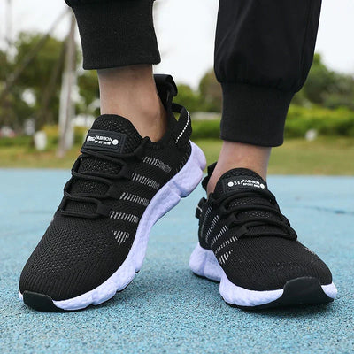Breathable Mesh Men's Shoes Fashionable Versatile Lightweight Walking Shoes Men's Tennis Sports Outdoor Running  Fitness Shoes