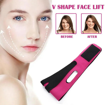 Elastic Face Slimming Bandage V Face Slimmer Mask Face Lift Bandage Shaping Contour Shaper Up Belt Facial Massage Strap 2025 Hot