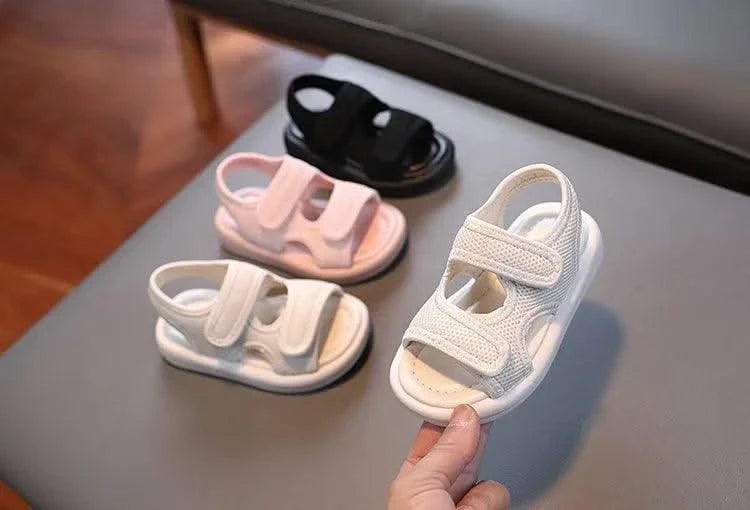 White Cool Breathable Sandals For Summer | Children's Shoes | Boys & Girls Fashion Sandals