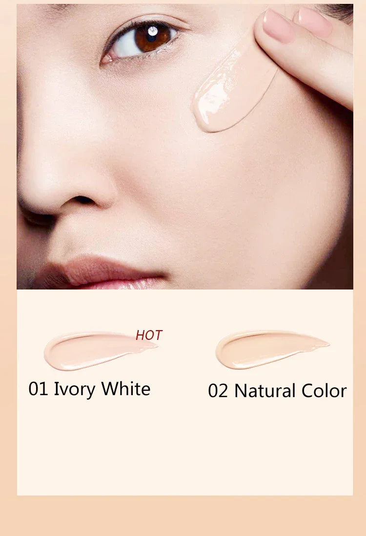 Air Cushion BB Cream Butterfly Powder Puff Moisturizing Foundation Concealer Whitening Oil-control Waterproof Makeup Cosmetics