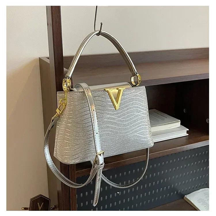 2025 new high-sense women’s designer handbag - feminine versatile large capacity for work & crossbody