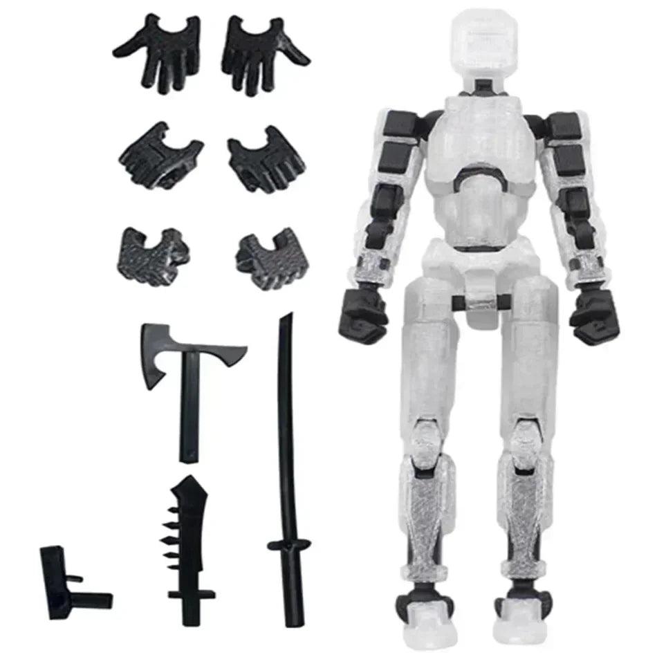 Multi-jointed movable shapeshift robot 3.0 3d printed mannequin dummy 13 action figures toys kids adults