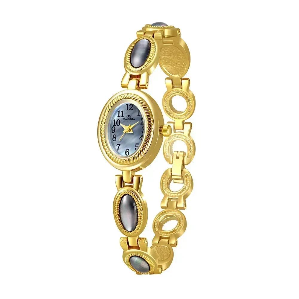 2025 new women wrist watches luxury brand elegant fashion ladies for female clock oval high quality gift dropship