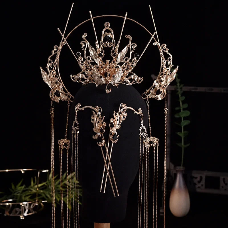 Fashion Metal Hairband Handmade DIY Design Hairband Headpiece Bridal Crown Wedding Headdress Jewelry Wedding Crown Hair Jewelry