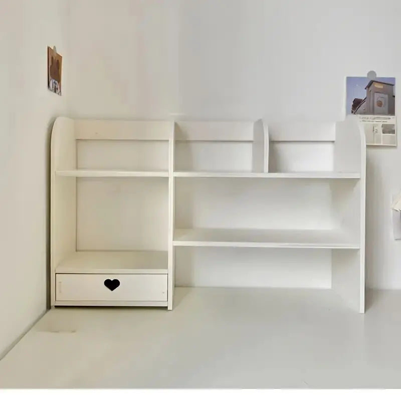 Desk Organizer with Drawer - Storage Box for Office/School Supplies & Makeup, Plastic Desktop Organizer