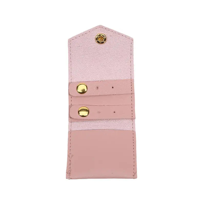 Travel Portable Jewelry Organizer Roll Jewelry Roll Up Bag Foldable Jewelry Case for Bracelet Ring Necklace Earrings Display