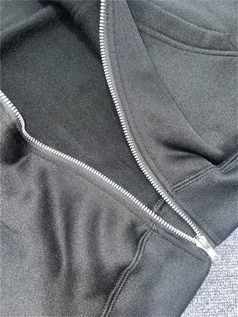 Zipper Hoodies Women/Men Fashion Long Sleeve Hooded Fleece Sweatshirt