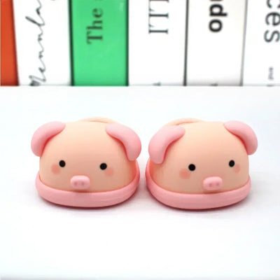 Labubu Shoes for 15/17cm Dolls Cute Animal Slippers Macaron Color Versatile Princess Shoes