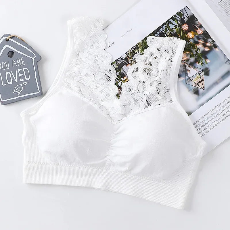 Women Bra Lace Wireless