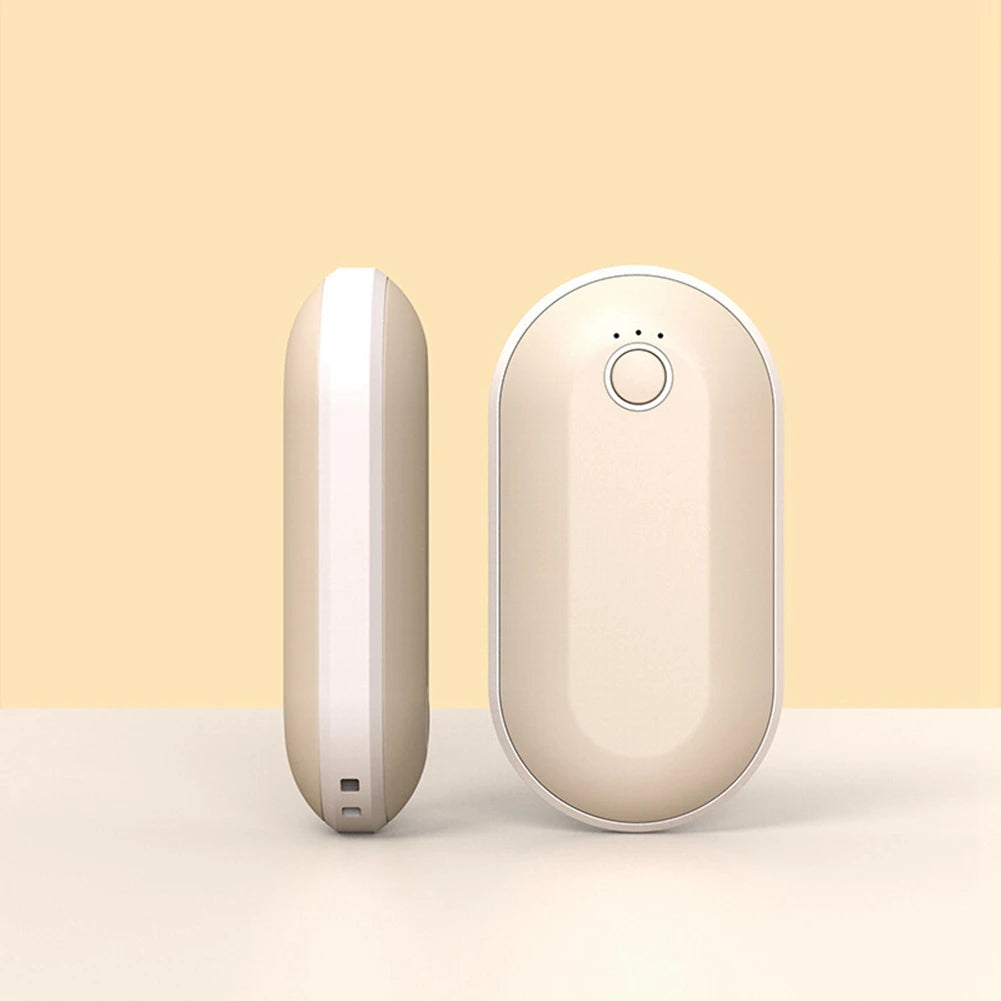 Hand Warmers Rechargeable, 5000MAh Electric Portable Pocket Heater, Heat Therapy Great for Outdoors, Hunting, Golf,Black