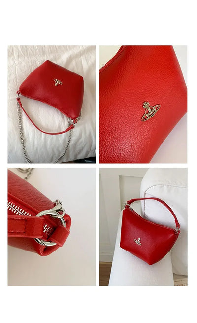 Designer Ladies Handbag Leather Tote Bag Women's Crossbody Shoulder Strap Elegant Classic Messenger Luxury Brand Fashion Item