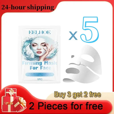 Water -Soluble Collagen Face Mask Shrink Pore Deep Moisturizing Overnight Mask Anti-Wrinkle Hydrating Brightening Face Skin Care
