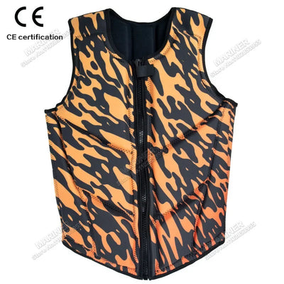 Wakesurf Comp Vest CE Approved Neoprene Life Jacket Wake Surfing Impact Vest surf But Great for All Other Watersports Activities