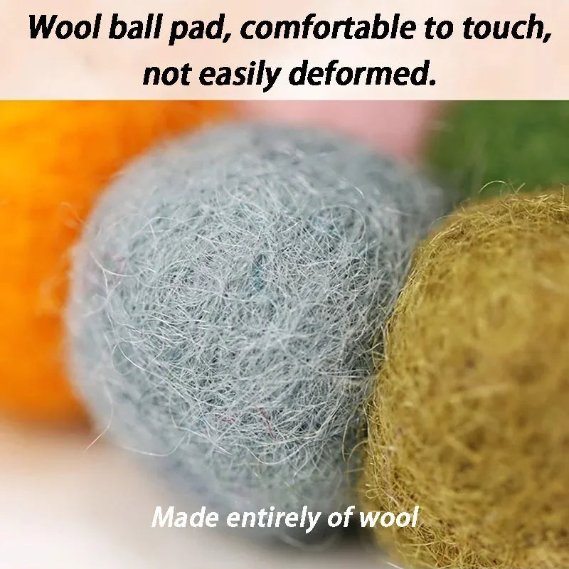 Wool Felt Singing Bowl Mat Handmade Colorful Sound Bowl Accessories Circular Musical Instrument Mats Square Seat Cushions