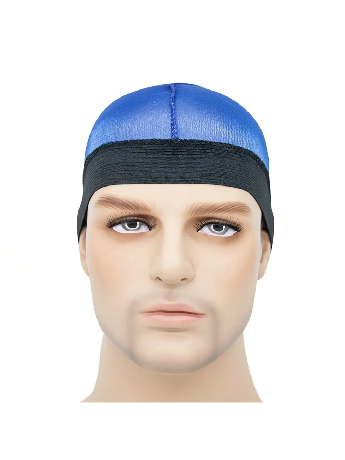 Dome Wave Cap Silk Bonnet Satin Elastic Breathable Turban Hat Hair Headwear Bonnets Hats Fedoras Beanie For Adult