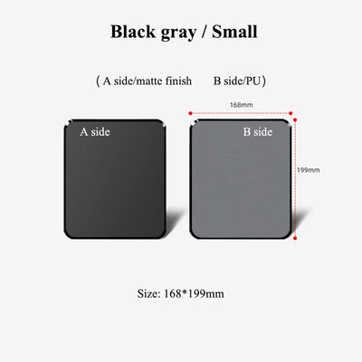 Gaming Hard Mouse Pad Smooth Surface Double-side Durable Washable Resin PU Material Pad with Anti-slip Mats Fast Shipping