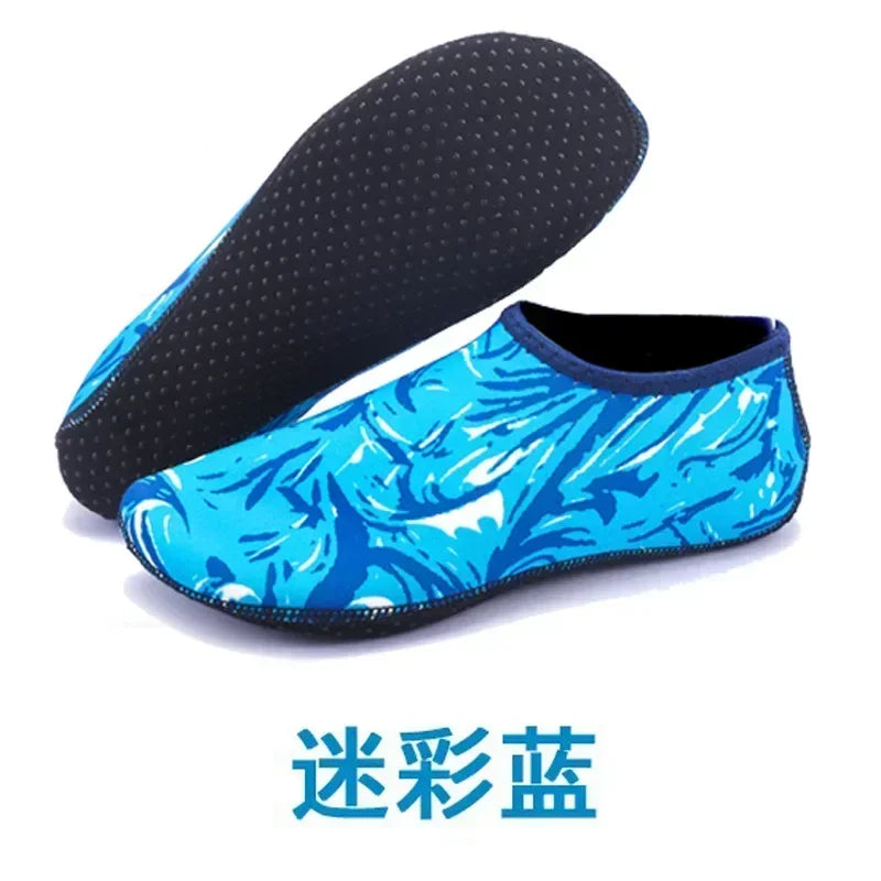 Non-Slip Unisex Water Shoes for Swimming Diving Beach Summer Aqua Socks Flat Sandal Seaside Sneakers for Men Women Accessories