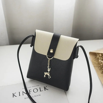 Fashion Handbags Women Bags Designer New Casual Bag Mobile Phone Bag Personality Deer Charm Single Shoulder Diagonal Bag