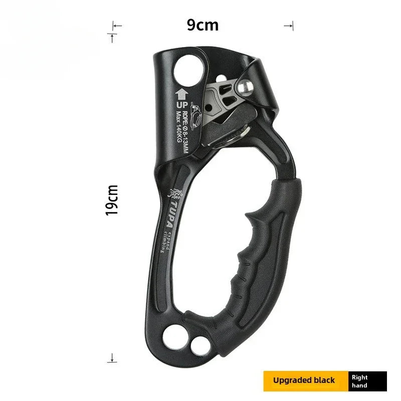 Climbing Hand Ascender;Outdoor Mountaineering Ascender,right hand ascender,rope climber,outdoor mountaineering adventure climber