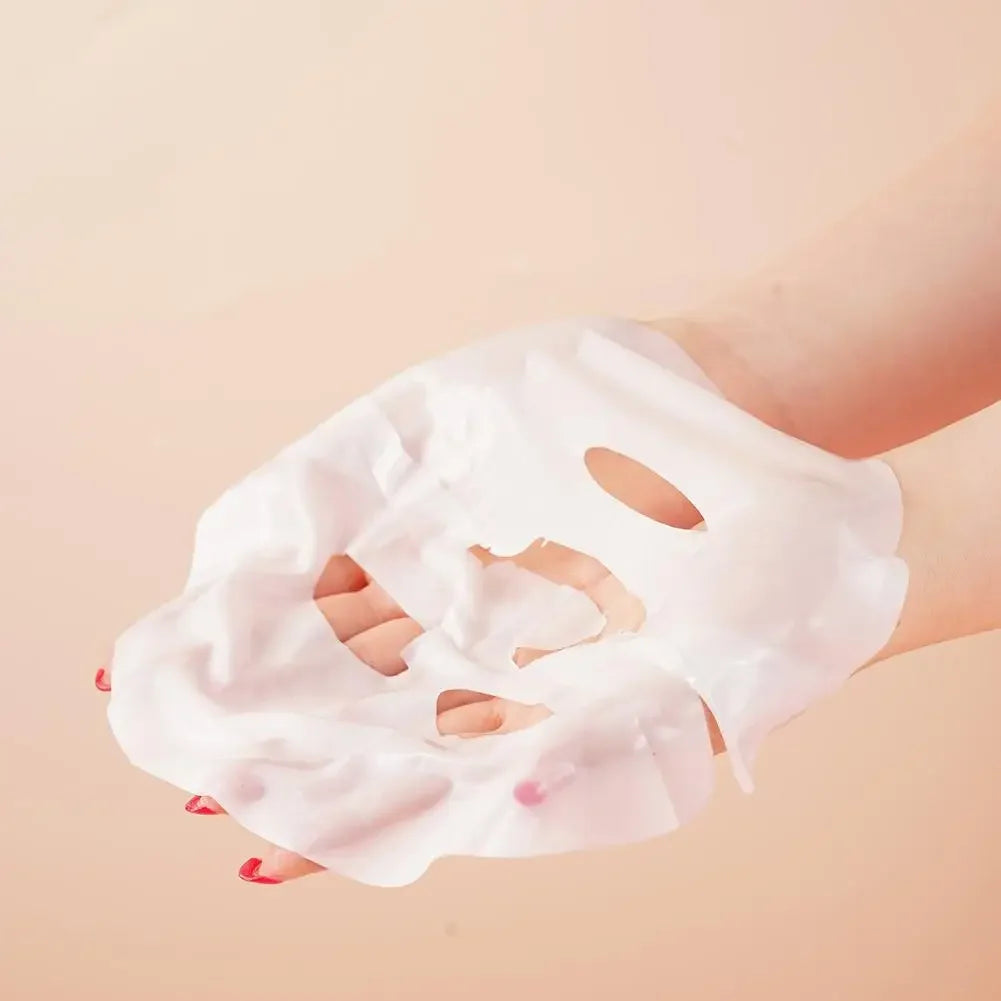 1Box /4PCs Bio Collagen Face Mask Shrink Pores Deep Hydrating Overnight Mask Moisturizing Refreshing Brightening Face Skin Care